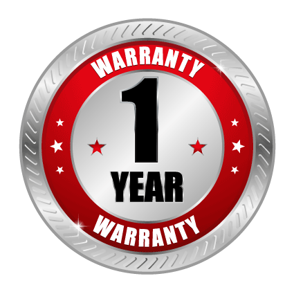 1 Years Warranty